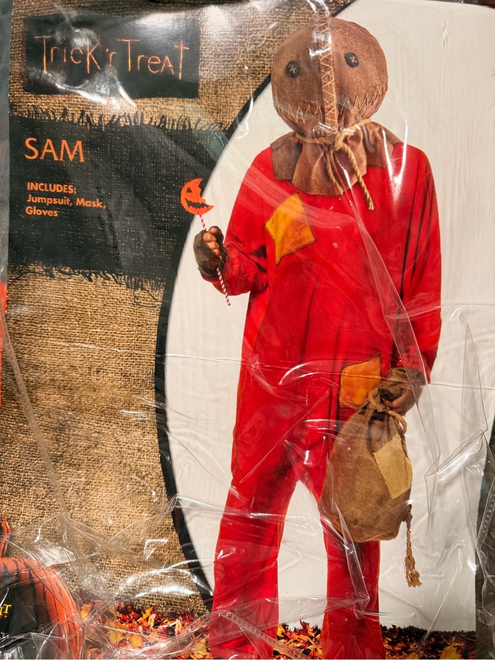 Sam from Trick Or Treat Adult Halloween Costume Size Adult L/XL